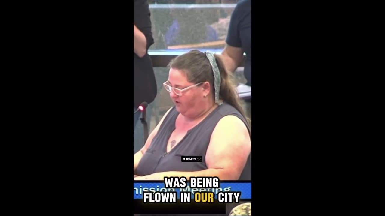 Springfield, Ohio Meeting Woman Shares Her Views in Powerful Speech