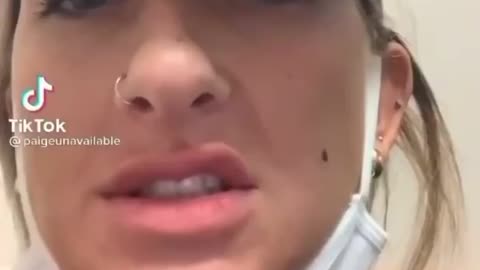 Woman Shows Massive Blisters in Mouth, Claims they developed after Pfizer vaccine