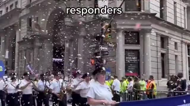 Scenes from this morningTICKER TAPE PARADEhuა