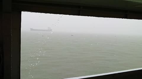 Rainy day boat journey || Dhaka To Chandpur