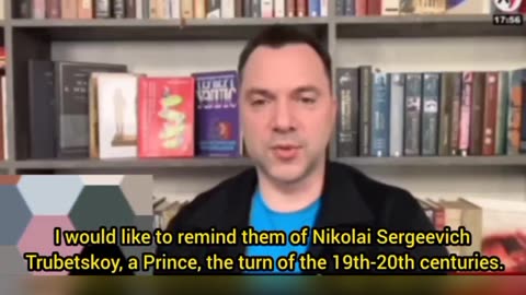 According to Arestovich the entire build up of the Russian Empire is an entirely Ukrainian project