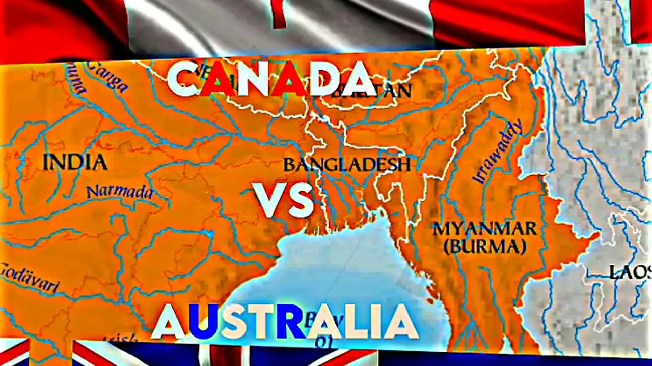 CANADA vs AUSTRALIA 😱 WHICH IS MORE POWERFULL 🤔❓