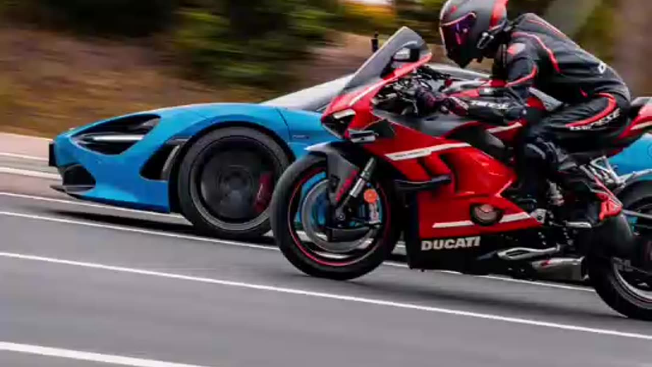 The one you dream tonight? "Ducati V4s" McLaren