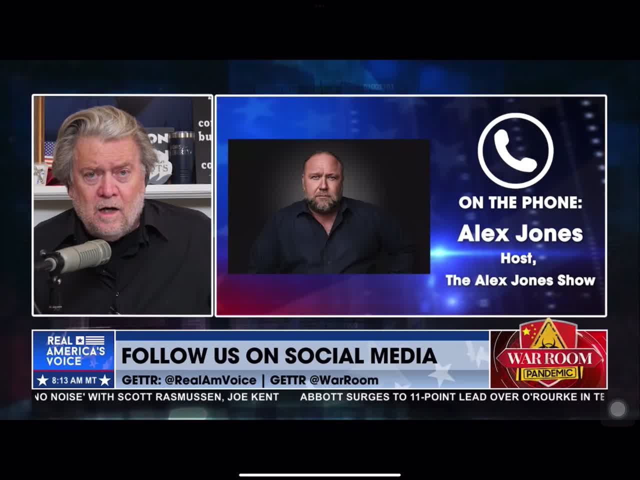 Alex Jones talks about the $2.75 trillion lawsuit against him.