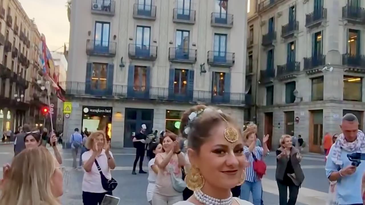 Harinam Sankirtan in Barcelona, Spain October 2024