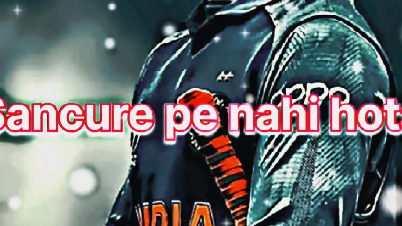 Ms Dhoni attitude video #shorts