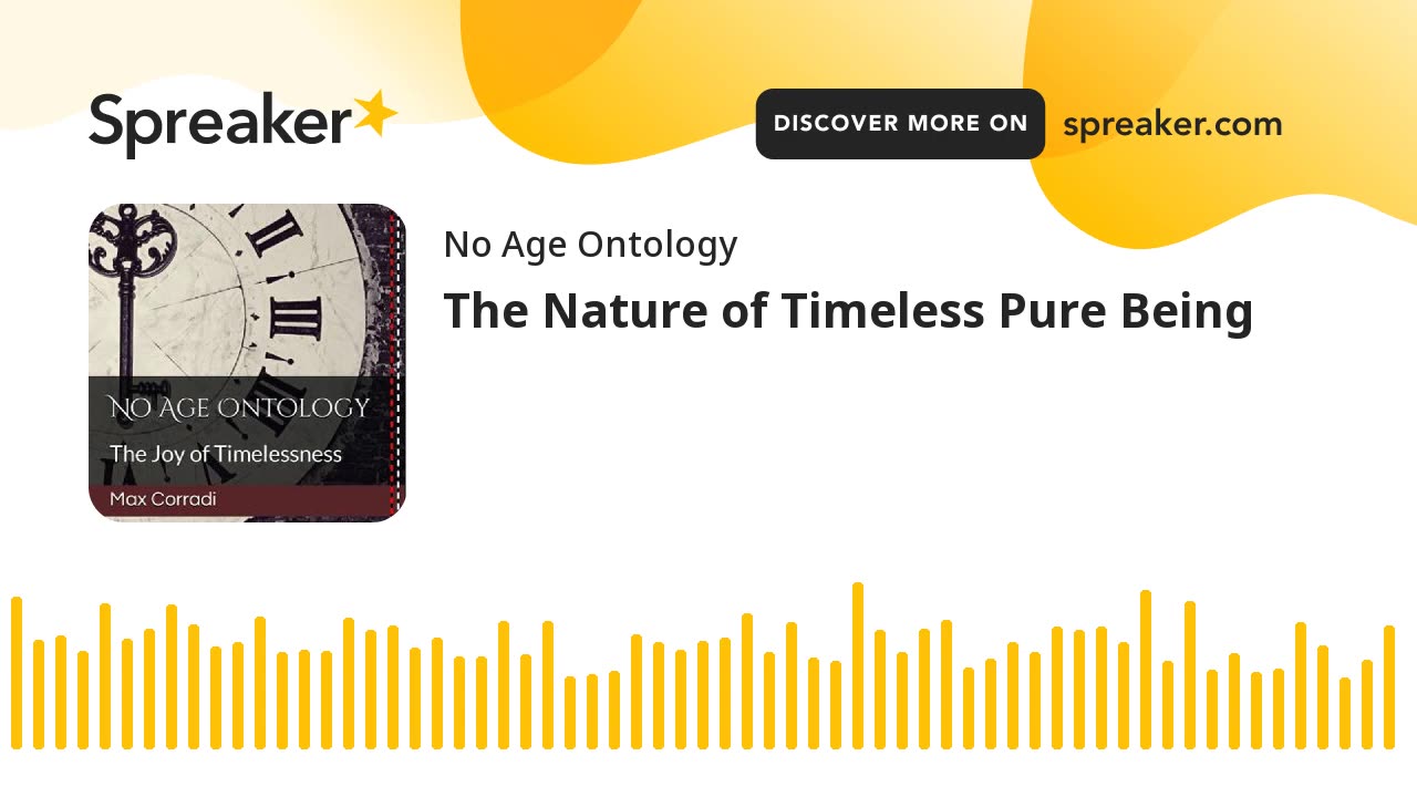 No Age Ontology-The Nature of Timeless Pure Being