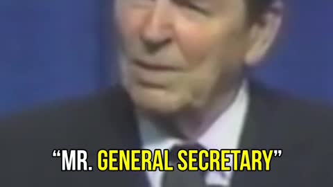 PRESIDENT RONALD REAGAN ON 'RUSSIA'