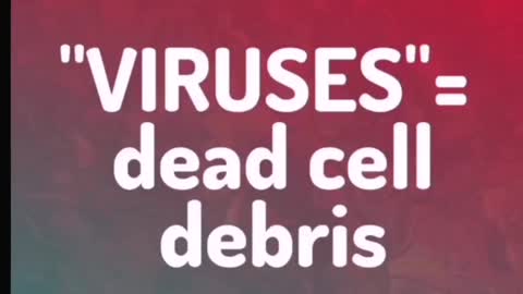 1. #VirusesDontExist : Dead Cell Debris (#SymposiumBerlin)