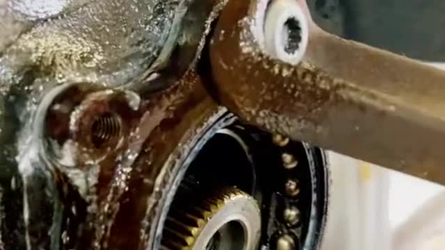 Maintenance wheel bearing removal