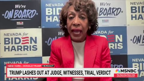 Maxine Waters calls Trump supporters "domestic terrorists"