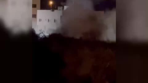 Israeli forces bombed the family home of the Palestinian prisoner