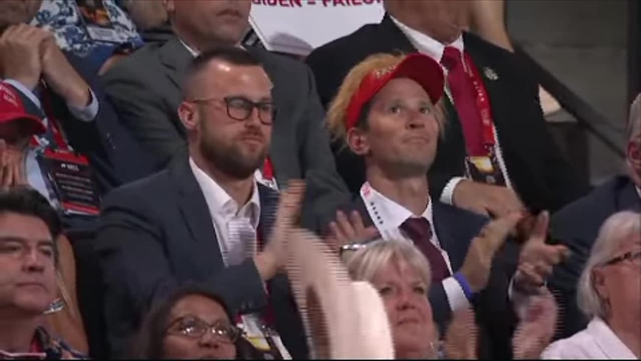 The man and the hour president Trump at rnc national convention accept nominee for president 7/21/24