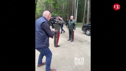 Amid reports of severe illness, Lukashenko spotted with bandage on his hand