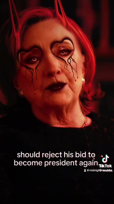 Satanic Hillary "Evergreen" Clinton (read description)