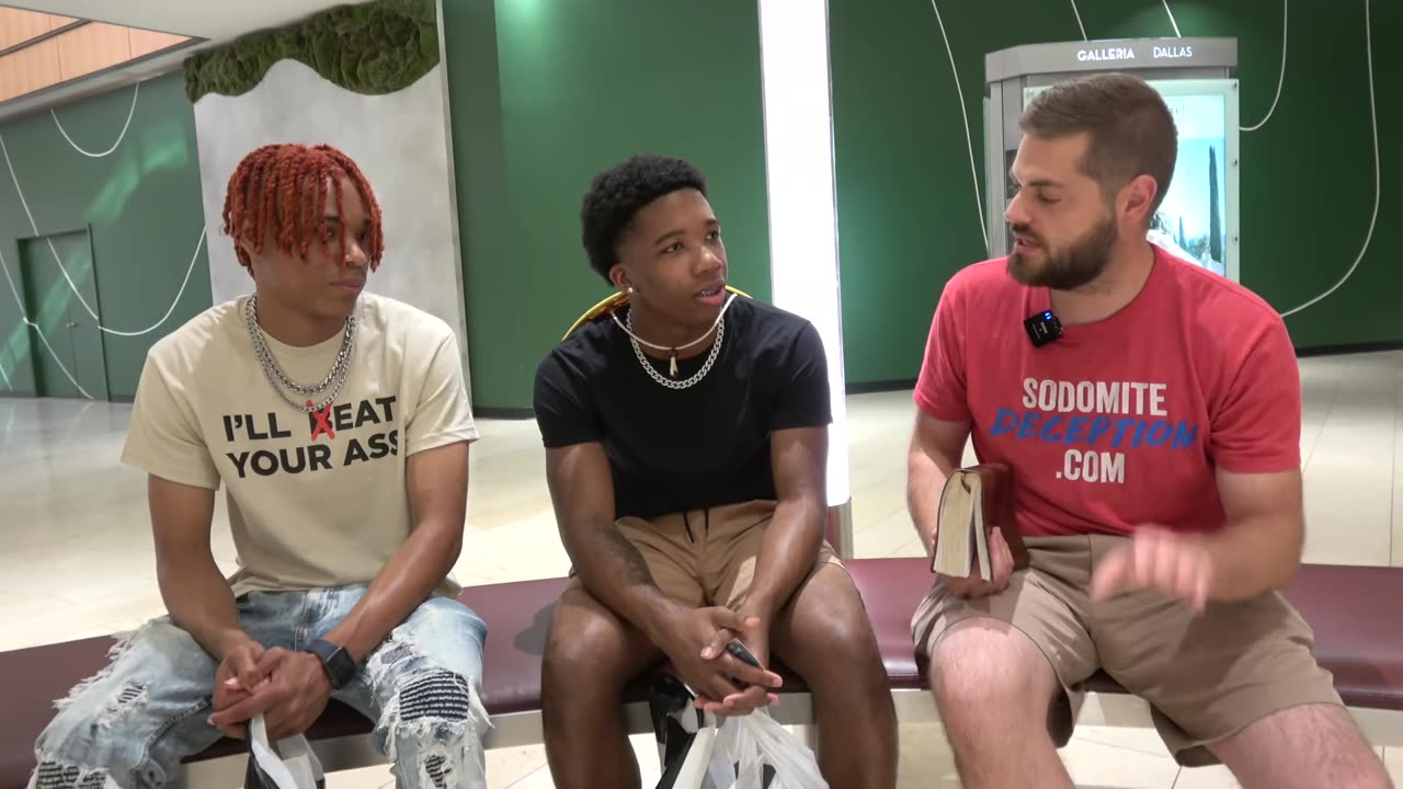 Preaching the gospel at the mall