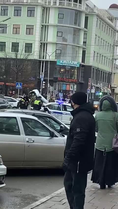 More police is arriving at the scene