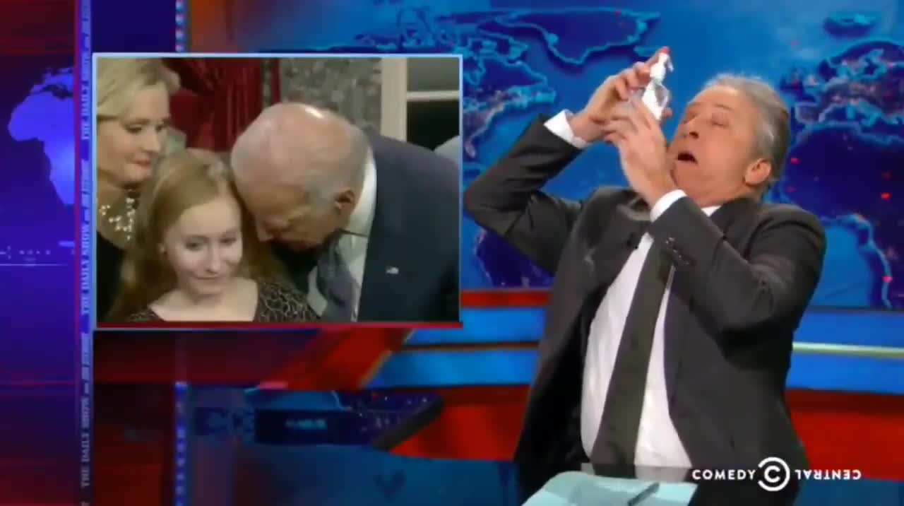 Jon Stewart Highlights Biden’s Strange Behavior in 2015