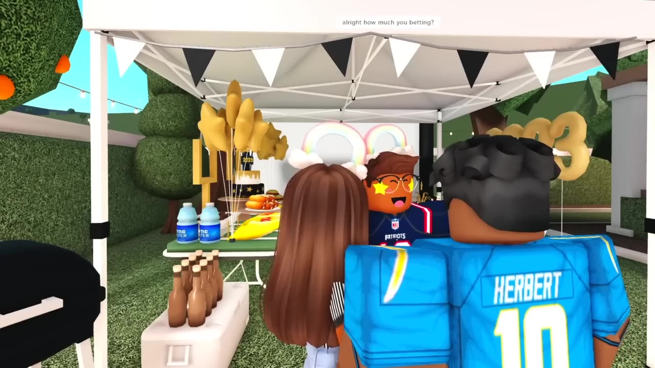 My HUSBAND GOT IN A FIGHT *FOOTBALL PARTY* Roblox Bloxburg Roleplay #bloxburgroleplay