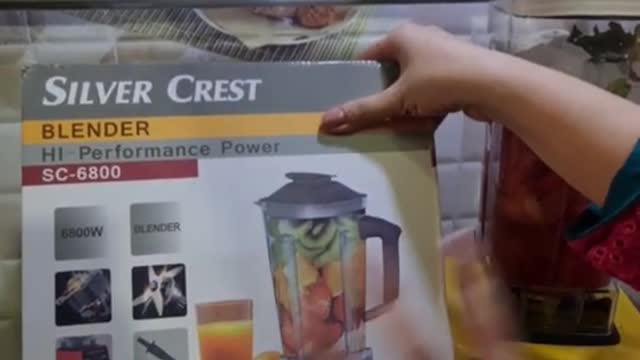 Silver Crest Blender Demo Video Trendaddiction