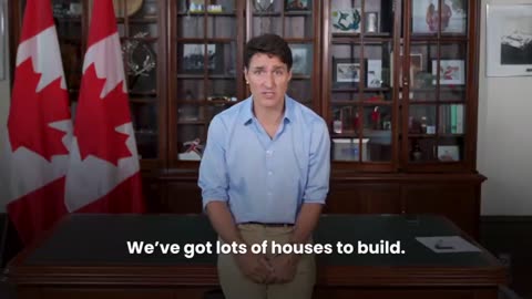 Justin Trudeau: We're going to long-term lease land to developers, we wont sell it