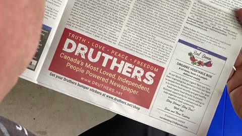 Druthers News Paper