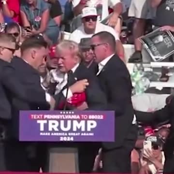 'Let me get my shoes!' Trump asks Secret Service agents