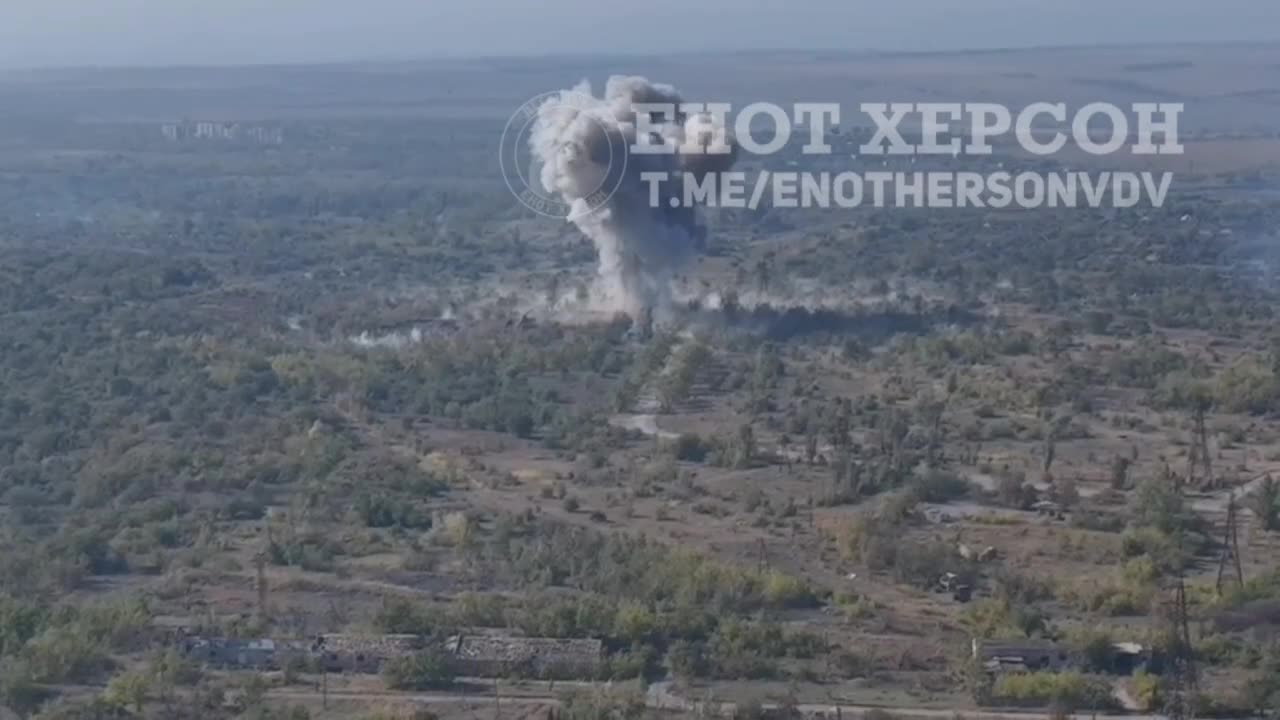 Air strike on the enemy's deployment point in Chasov Yar