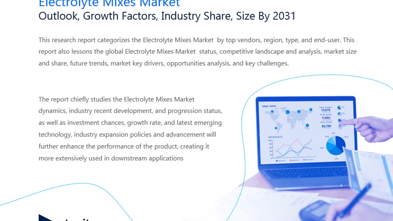 Electrolyte Mixes Market Analysis Report: Size, Share, and Trends Forecast for the Next Period