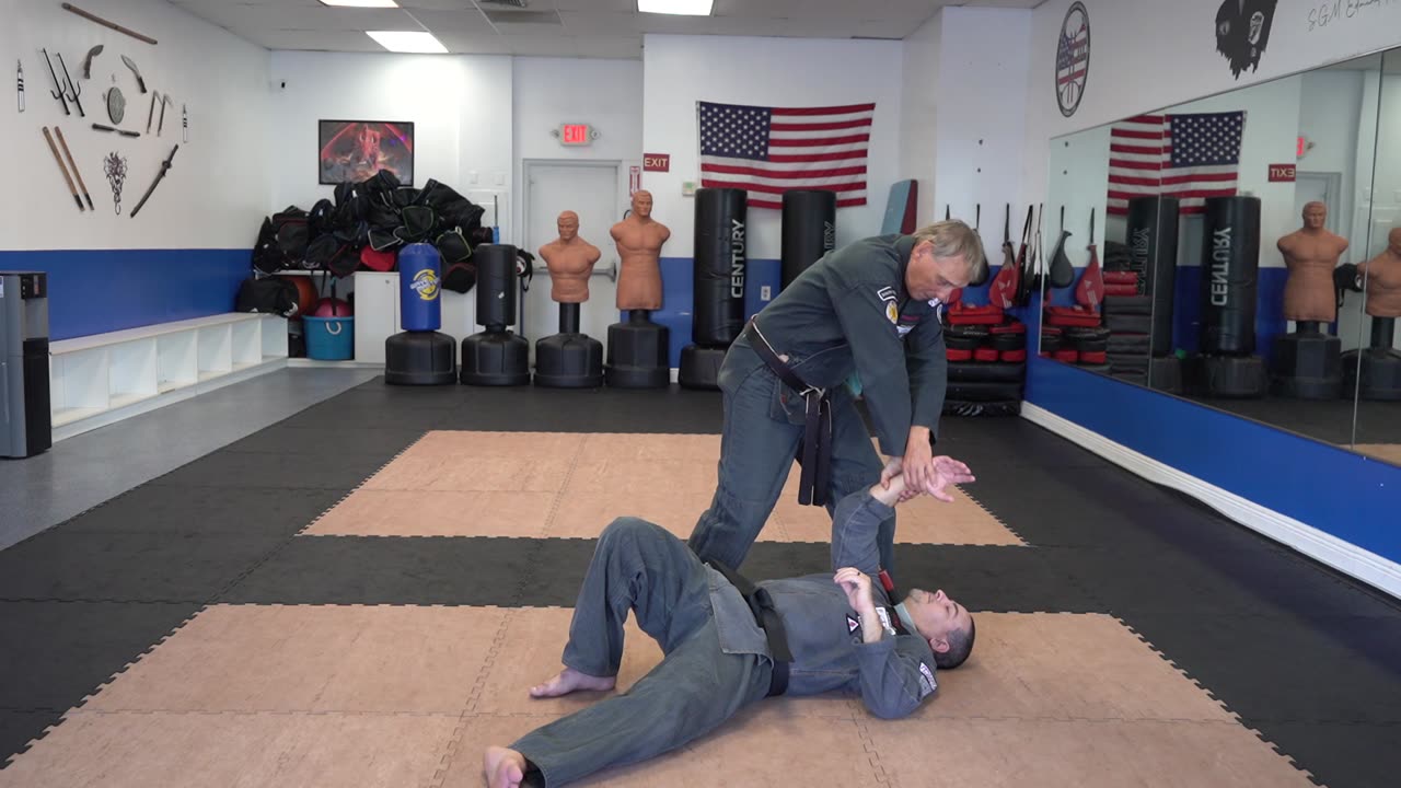 Correcting common errors executing the American Kenpo technique Piercing Lance