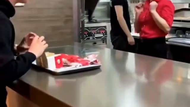 KFC fire food