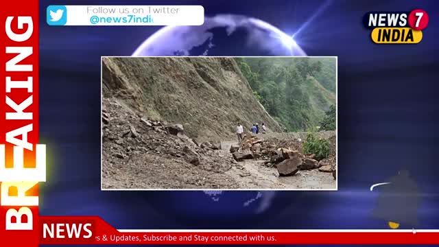 NH-10 connecting Siliguri to Gangtok blocked due to landslide at Birik Dara