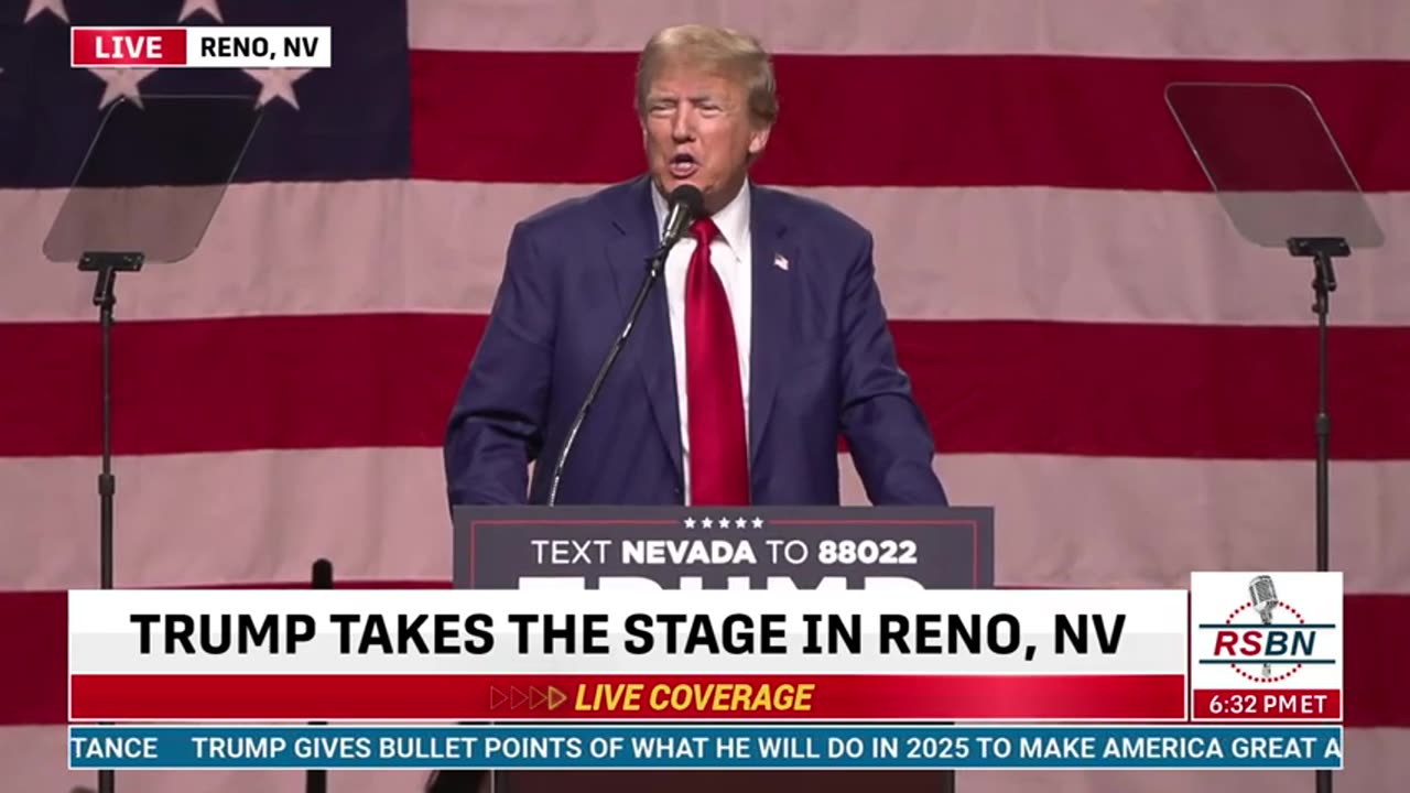 FULL SPEECH: President Trump holds a Commit to Caucus Rally in Reno, Nevada - 12/17/23