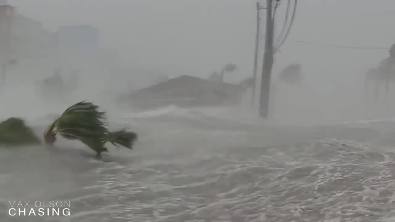 Here is what a 15 foot hurricane storm surge looks like folks.