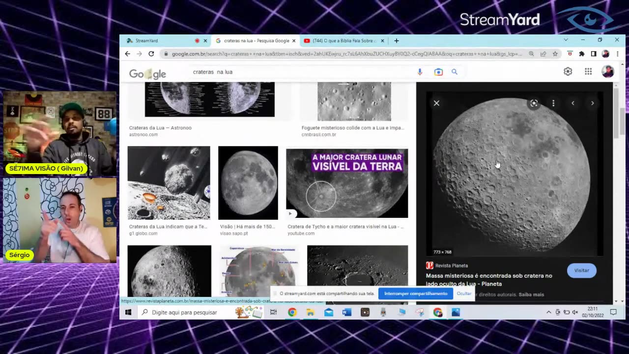 SÉ7IMA VISÃO - U1yauYu-FRM - COMETAS - IMPOSSÍVEL SUA EXISTÊNCIA