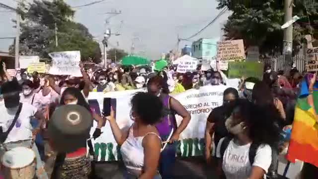 Marcha de mujeres