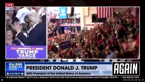 🚨TỔNG THỐNG TRUMP NÓI VỚI 25.000 NGƯỜI TẠI CUỘC BIỂU TÌNH Ở MINNESOTA CỦA ÔNG RẰNG: