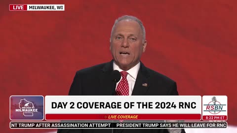 WATCH: U.S. Rep. Steve Scalise Speaks at 2024 RNC in Milwaukee, WI - 7/16/2024