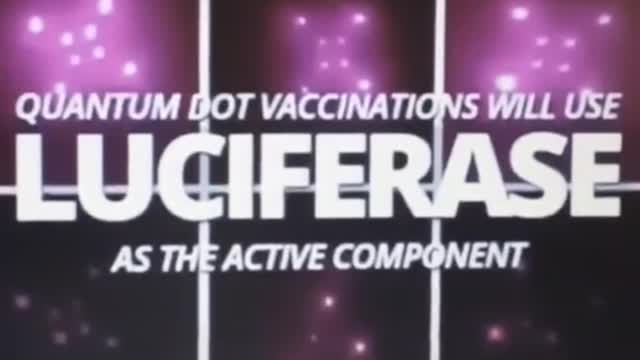 Quantum vaccines are using luciferase as a vax ingredient