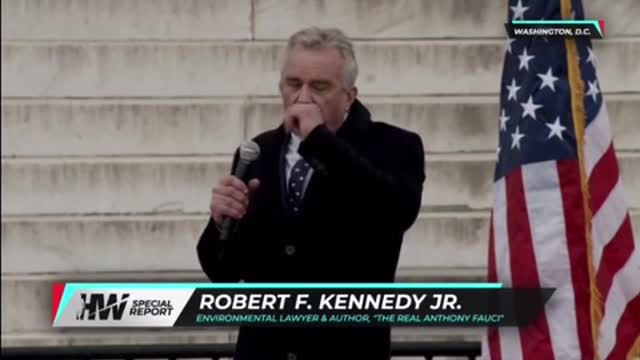 Defeat the mandates and totalitarianism Washington DC rally with Robert F Kennedy Jr - 3