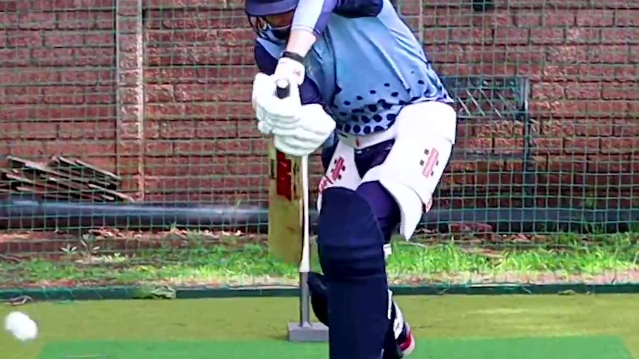 How to play the ball late - Cricket batting drills #Shorts