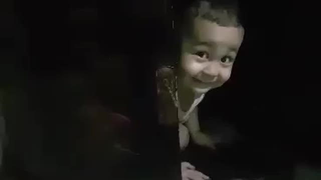 Adorable 1 Year Old Baby Tries To Surprise His Parents After Hiding!