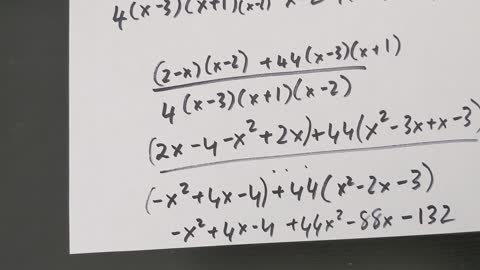 Grade 11 Functions - Adding and Subtracting Rational Expressions (Lesson 2.7)