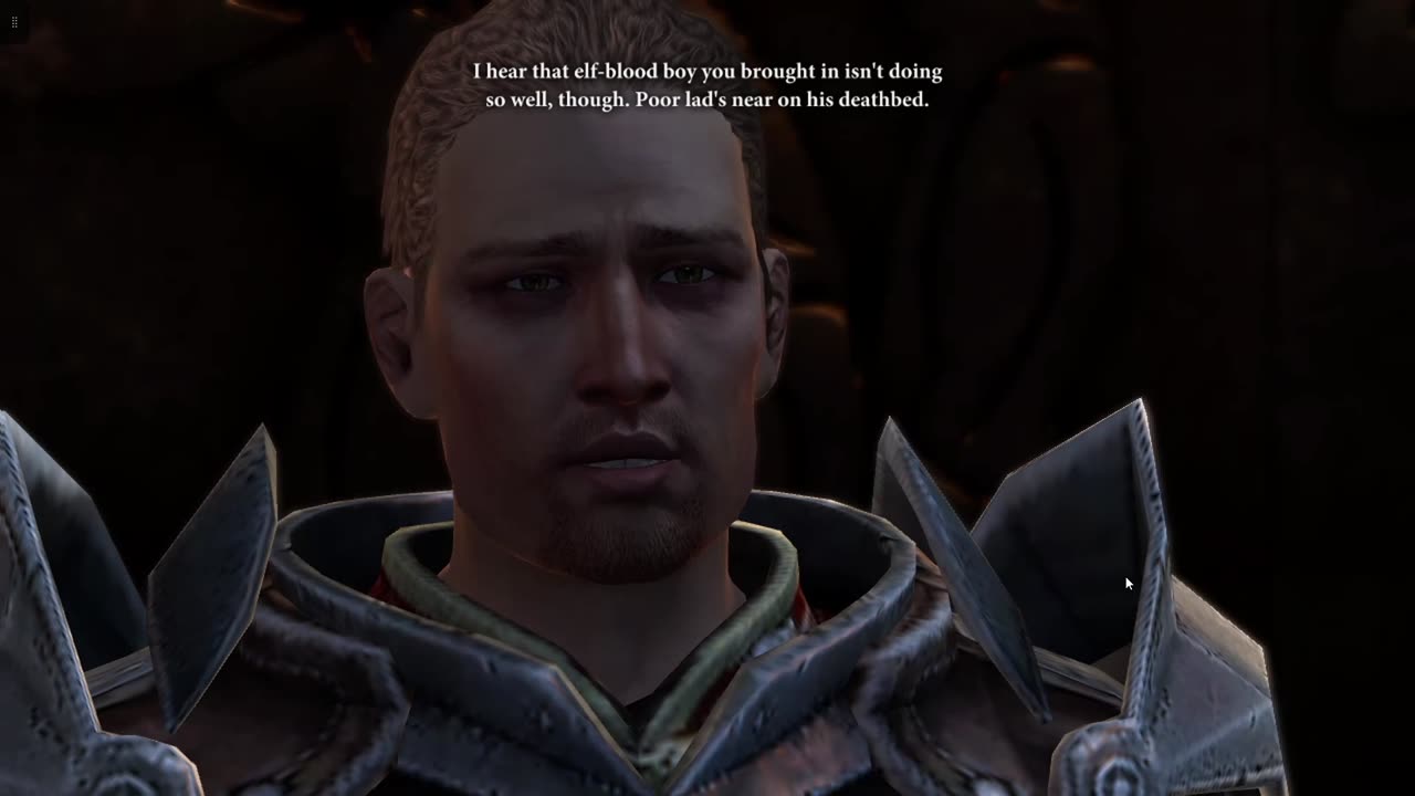 Dragon Age 2 Cullen Remembers Male Amell