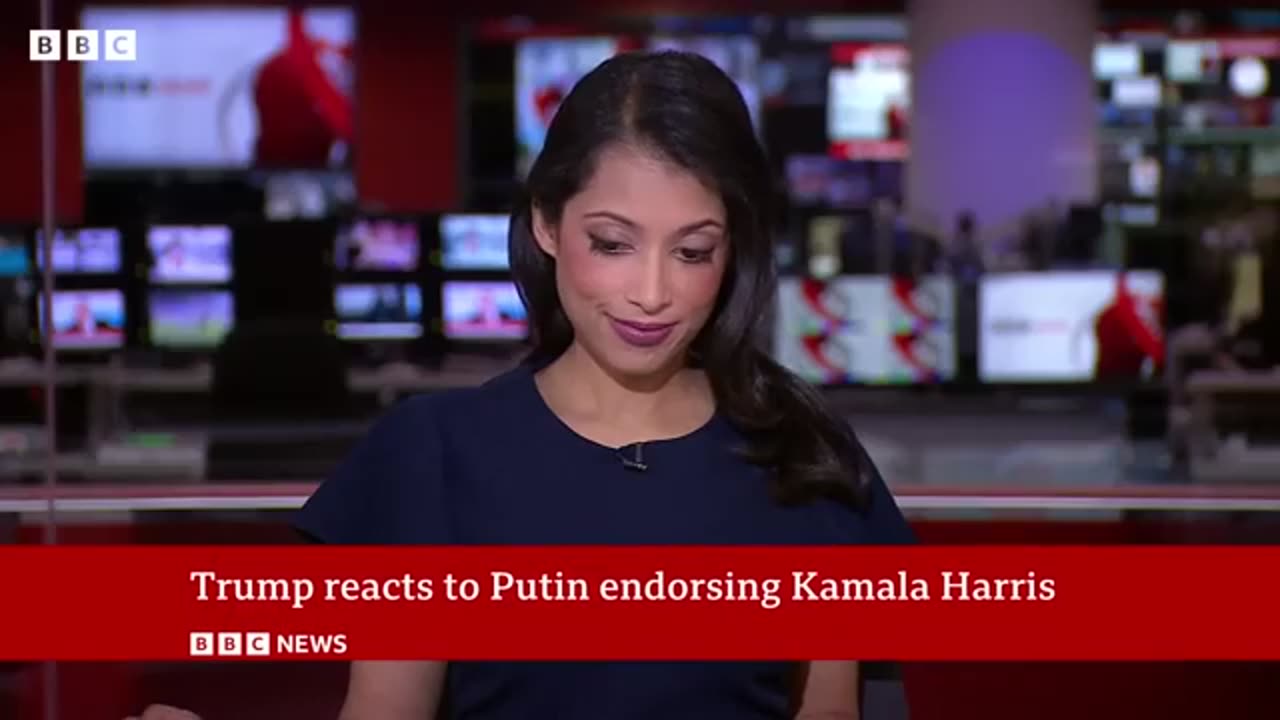 Donald Trump Reacts to Vladimir Putin Endorsing Kamala Harris as Next US President