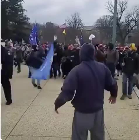Capital Police Let ANTIFA in