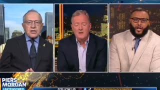 Piers Morgan guest calls an angry Alan Dershowitz a pervert to his face on Show