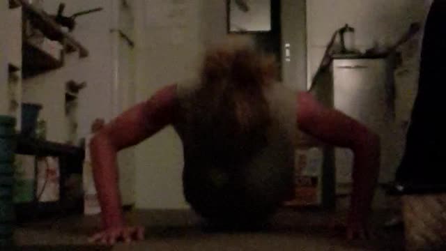 #12 round 2 25x4sets 100 pushups