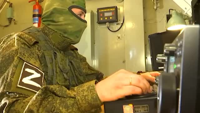 The newest electronic warfare complex "Palantin" during a special operation