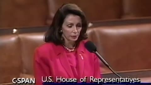 Nancy Pelosi openly endorsing Agenda 21, in October of 1992